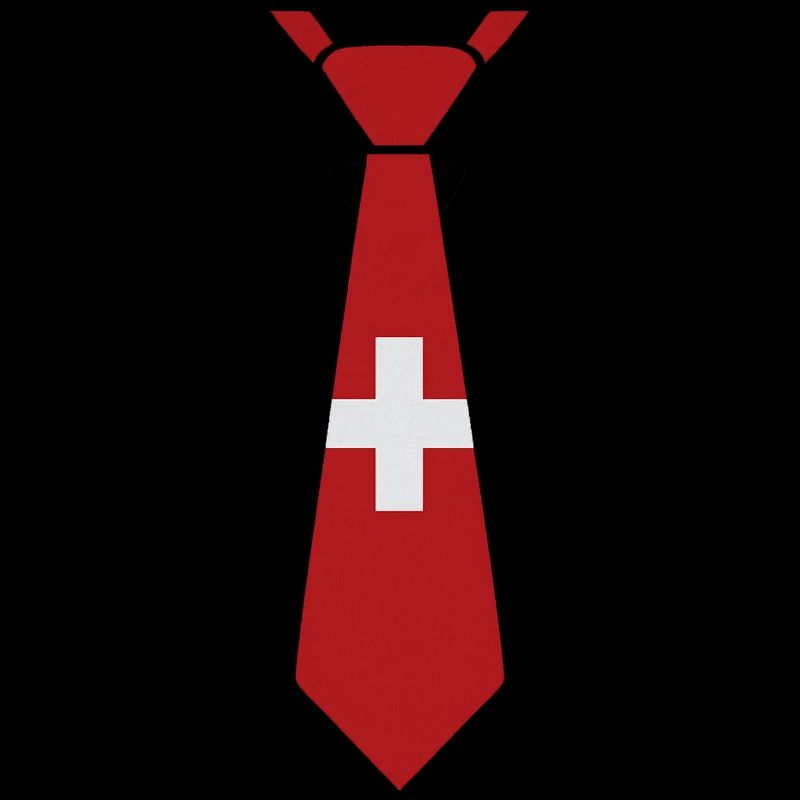 Cravate suisse – Conception du drapeau