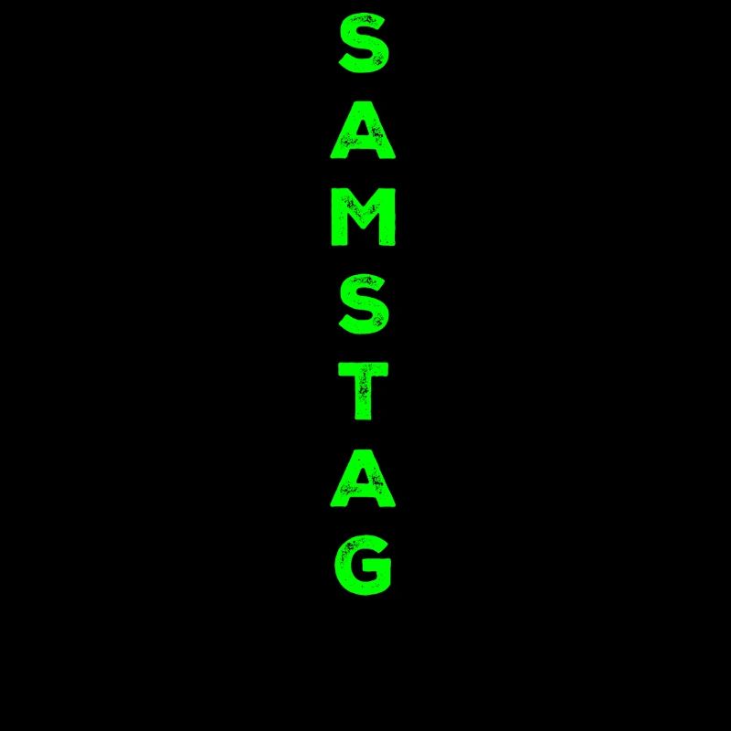 Saturday - green