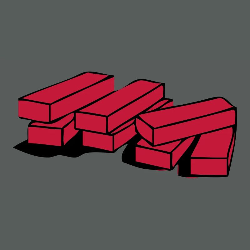 brick, construction, maison, paroi, des briques,