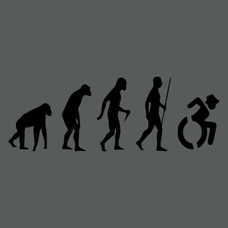 Evolution Rollstuhl. Die Rollstuhl-Evolution *
