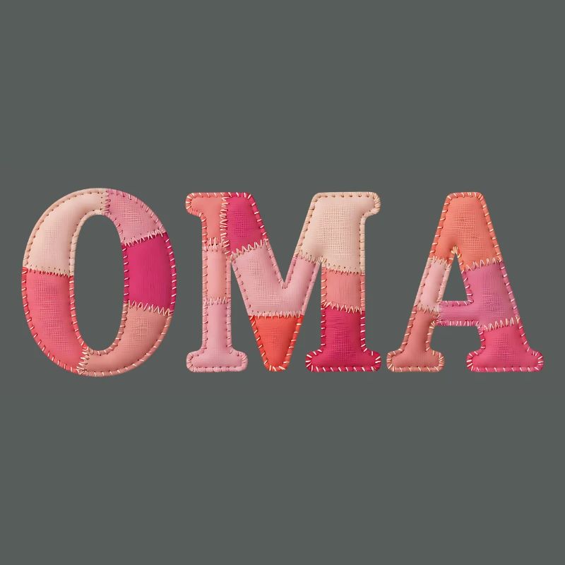 OMA Cozy Patchwork Statement Geschenk