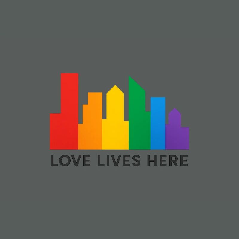 Rainbow Skyline Pride