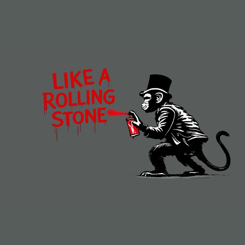 Wie ein Rolling Stone Monkey