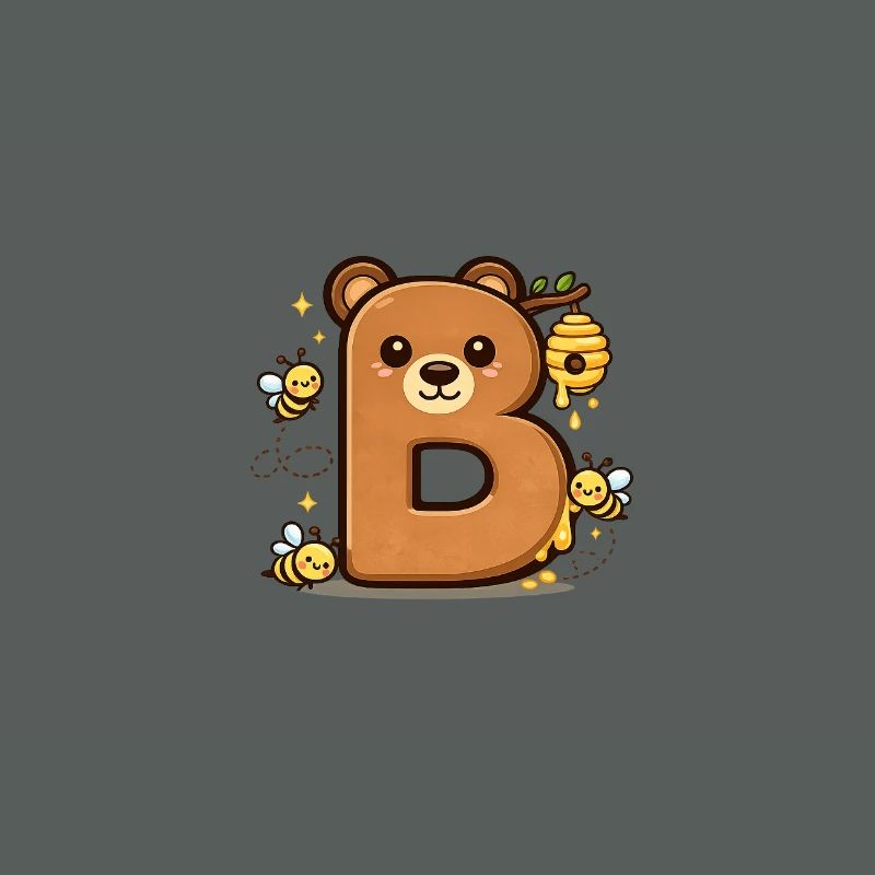 HonigBär Buchstabe B