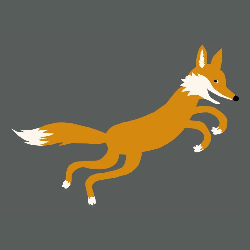 Fuchs springt