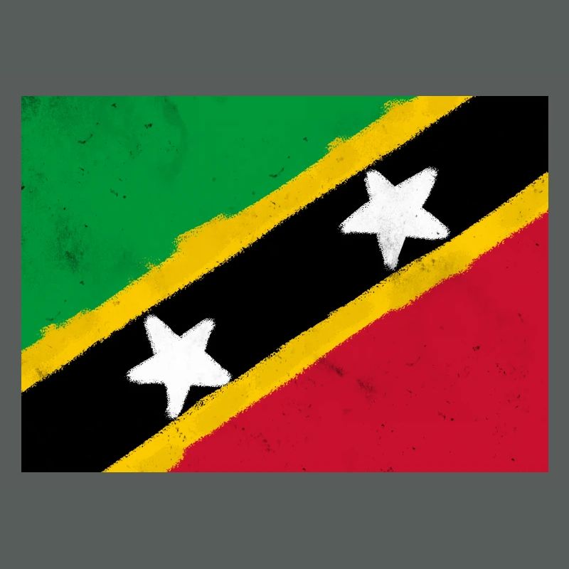 Drapeau de Saint-Kitts-et-Nevis
