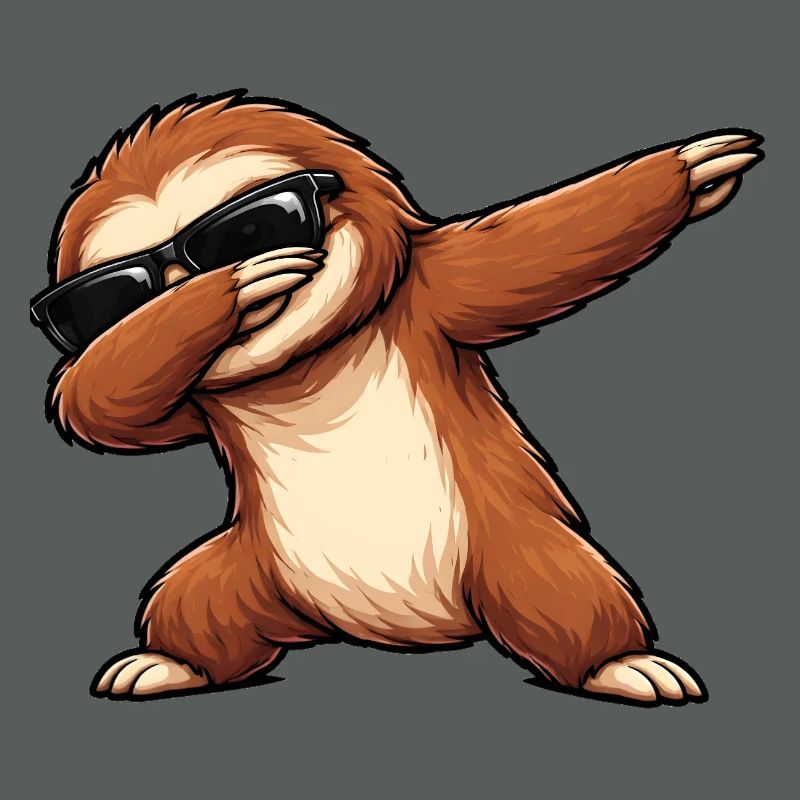 Dabbing Sloth