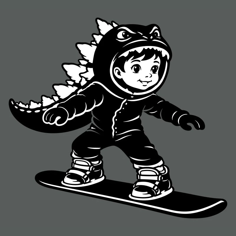 Dragon Garçon du Snowboard
