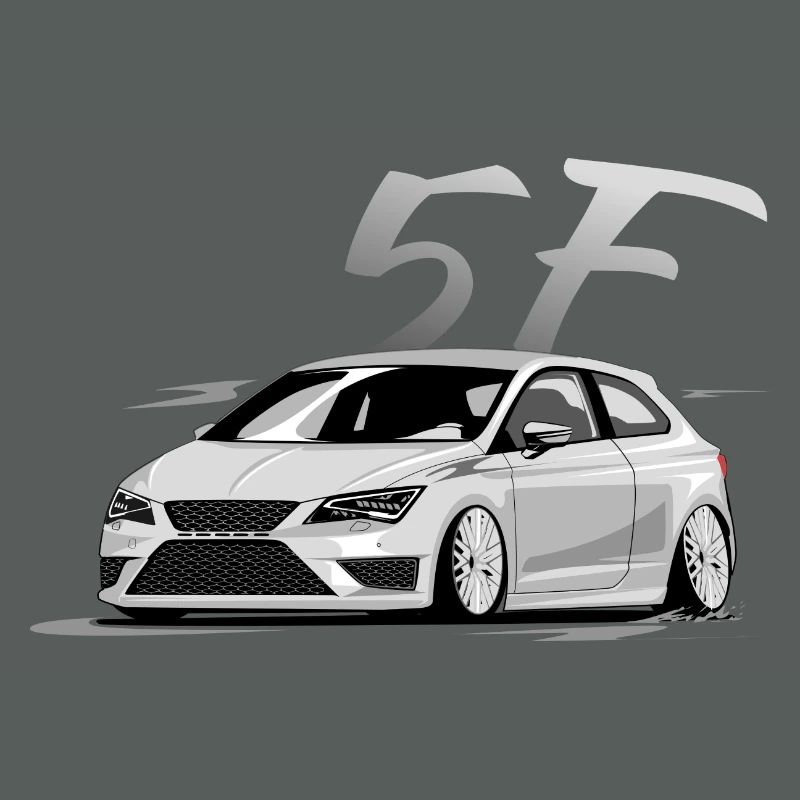 Leon 5f fr, Low, Deep, Stanced, Cupra