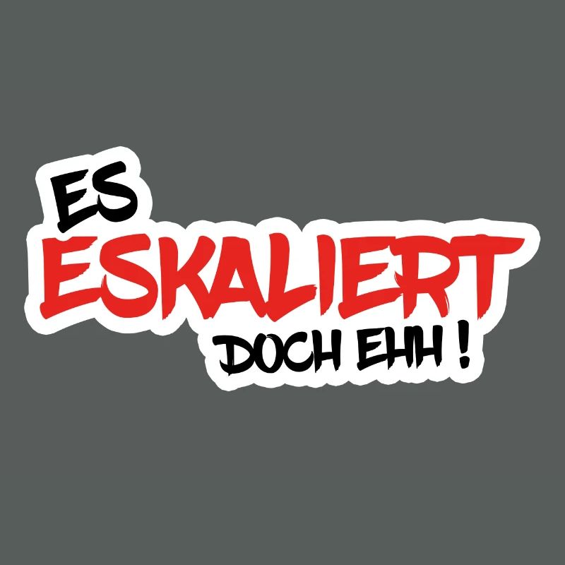 ES ESKALIERT DOCH EHH !