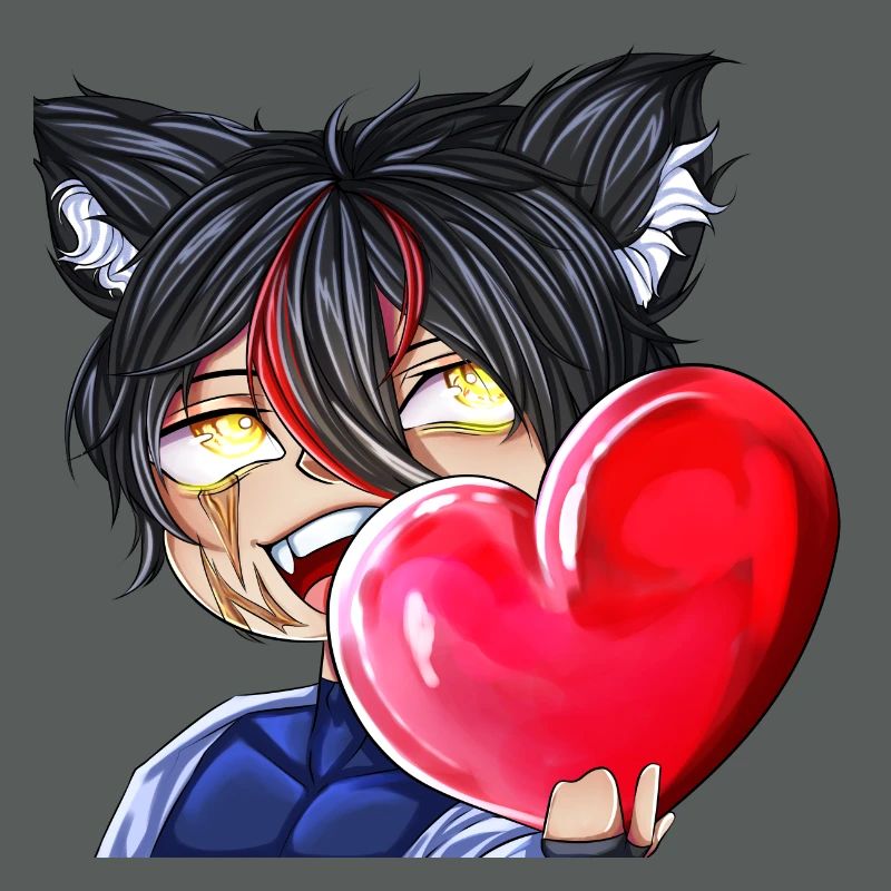 Chibi mit Herz