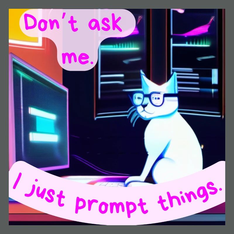 Don’t Ask Me, I Just Prompt Things – Grumpy AI Cat