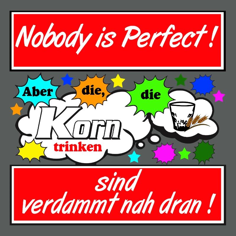 Grain Drinker Slogan Motif