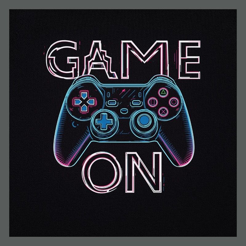 Neon Gaming Controller Design