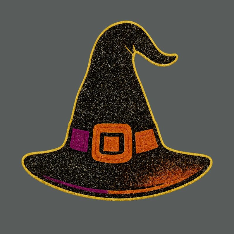 Sparkling Witch Hat Glitter