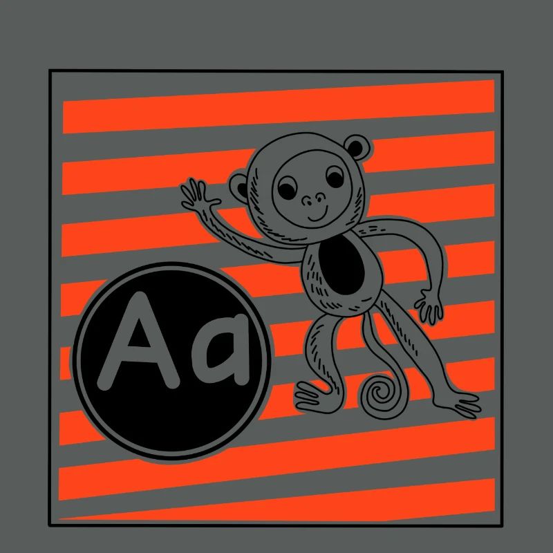 A for Monkey Learning Letters in Primary School