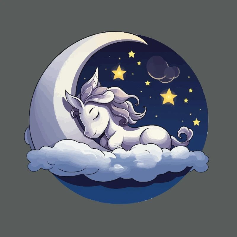 Moondream Unicorn on Cloud