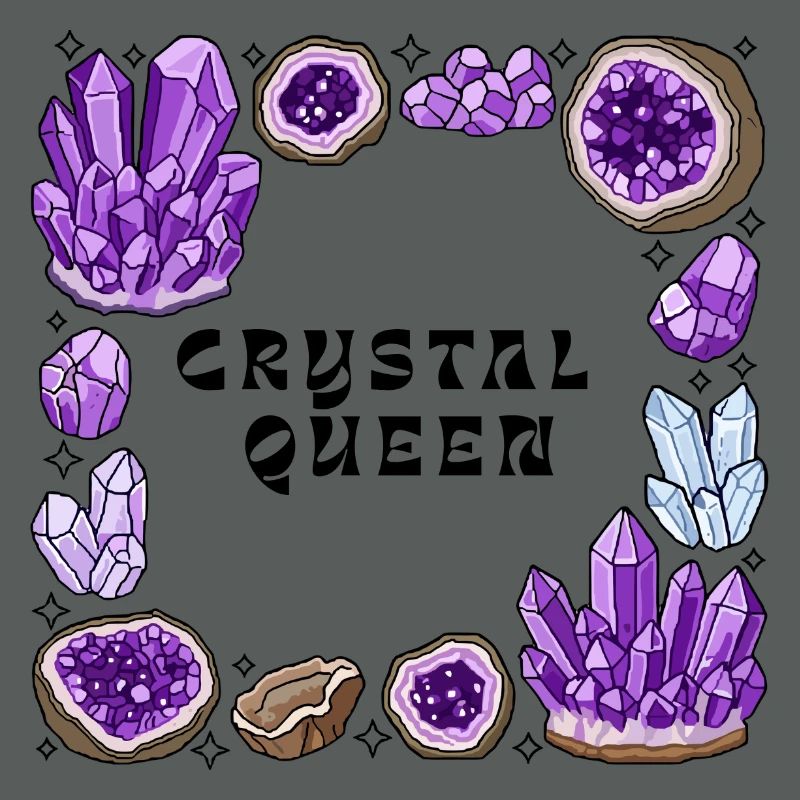 Amnetyst Crystal Geode Circle