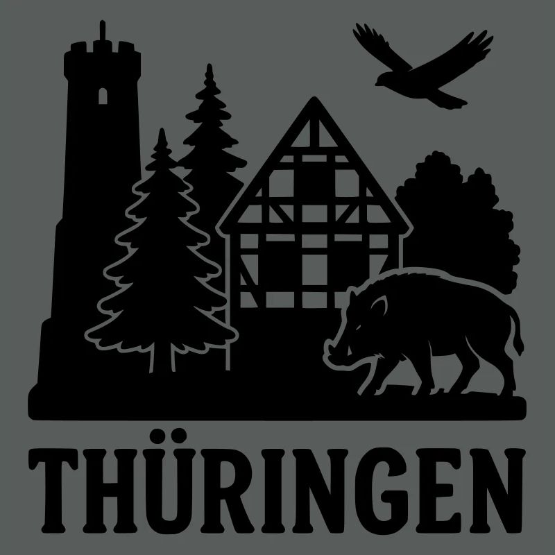 Silhouette Thuringe