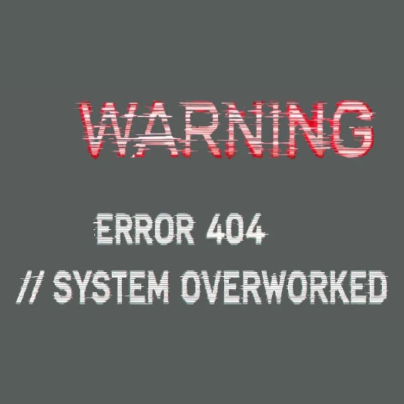 Fehlerwarnung – Systemfehler 404