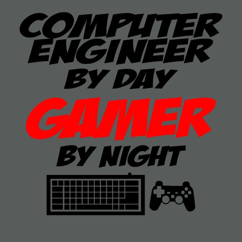 Computer engineer gamer