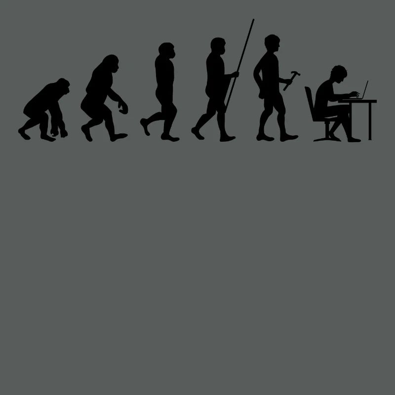 Evolution pour cadeau T-shirt ITler