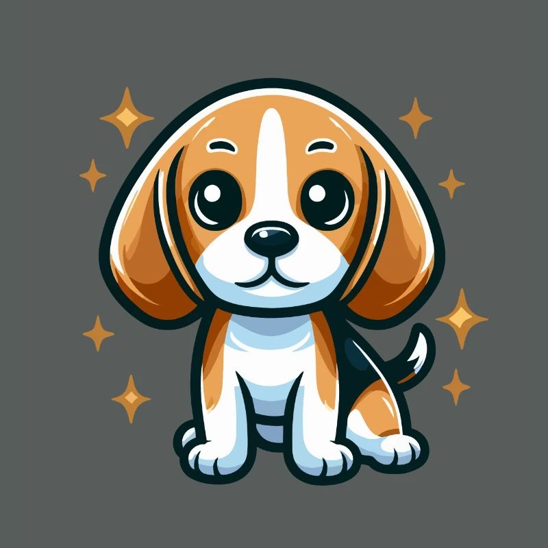 Chien Beagle Chibi