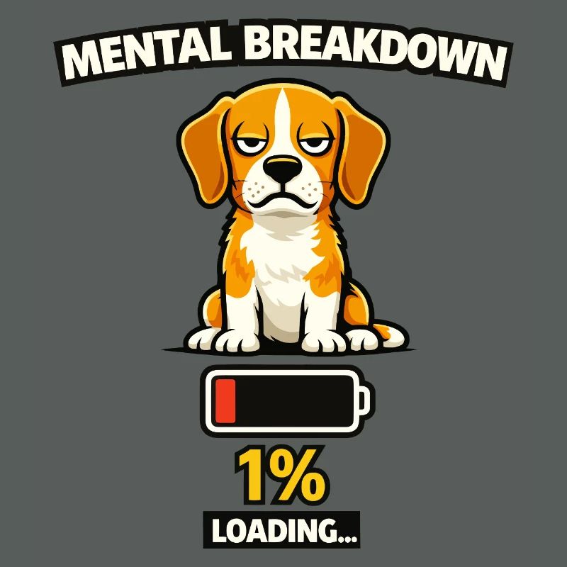 Mental Breakdown Beagle Loading