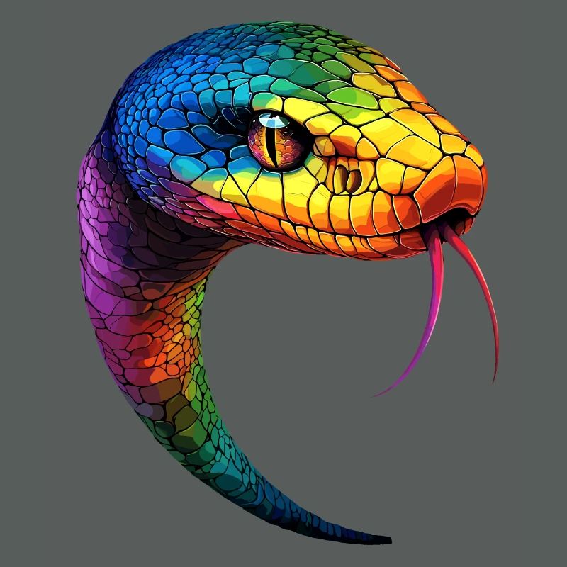 Snake Python Cobra Mamba Rattlesnake Snake