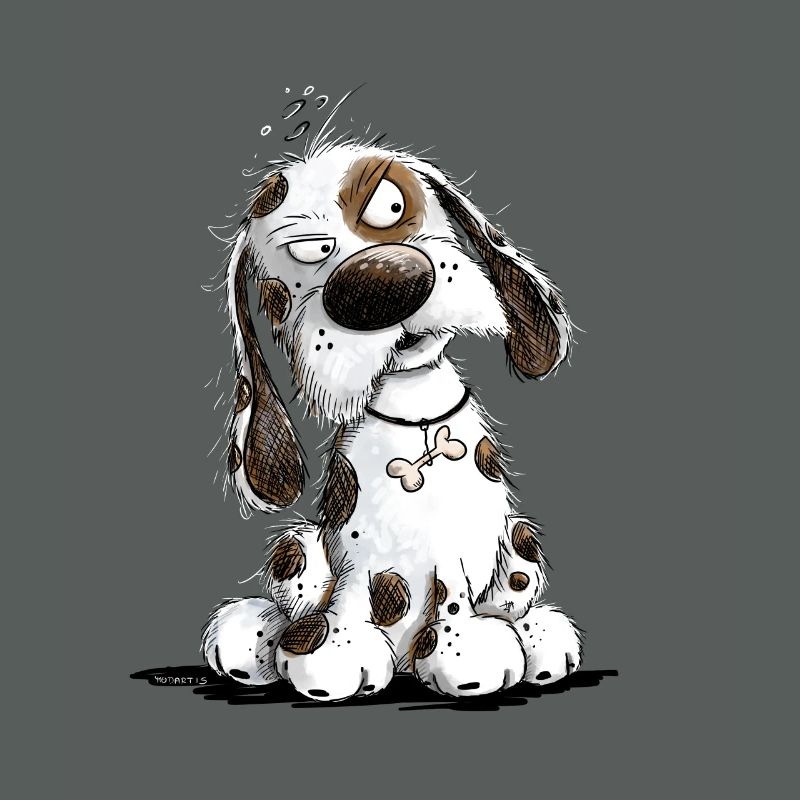 Nope Dog Saying Statement Grumpy