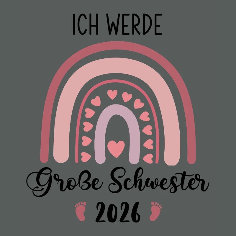 Ich Werde Große Schwester 2026 Regenbogen