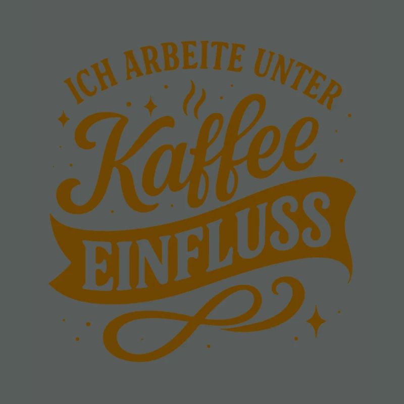 Ich arbeite unter Kaffee-Einfluss