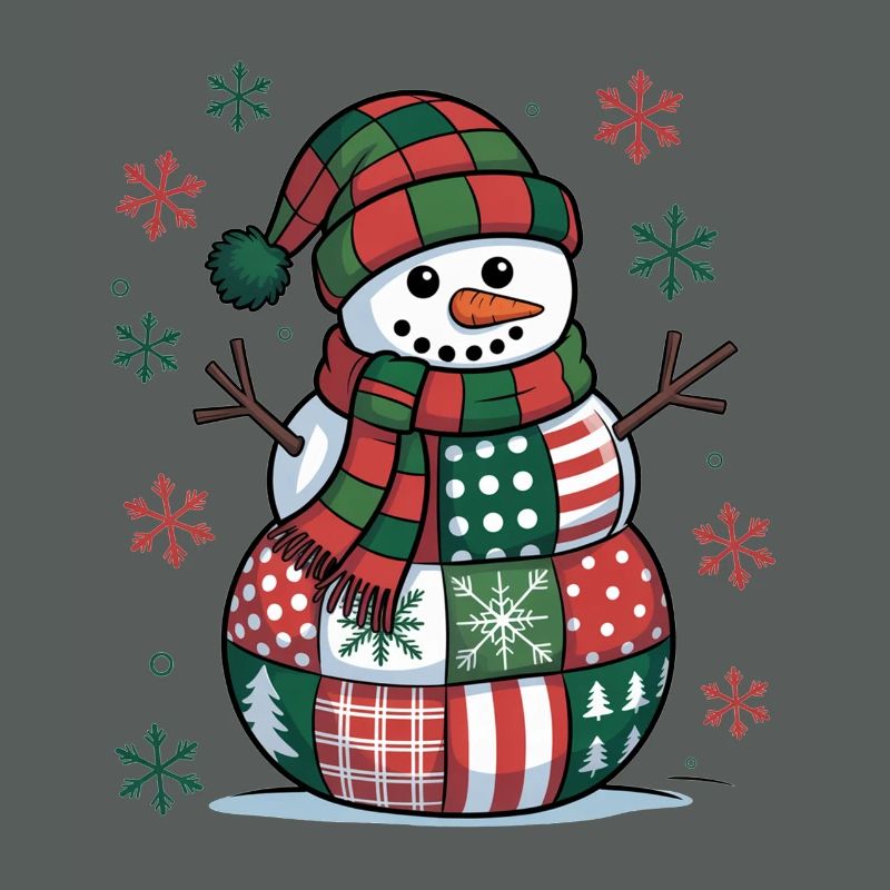 Schneemann Patchwork 