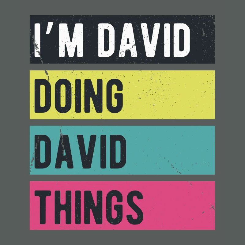 I’m David Doing David Things Retro Colors