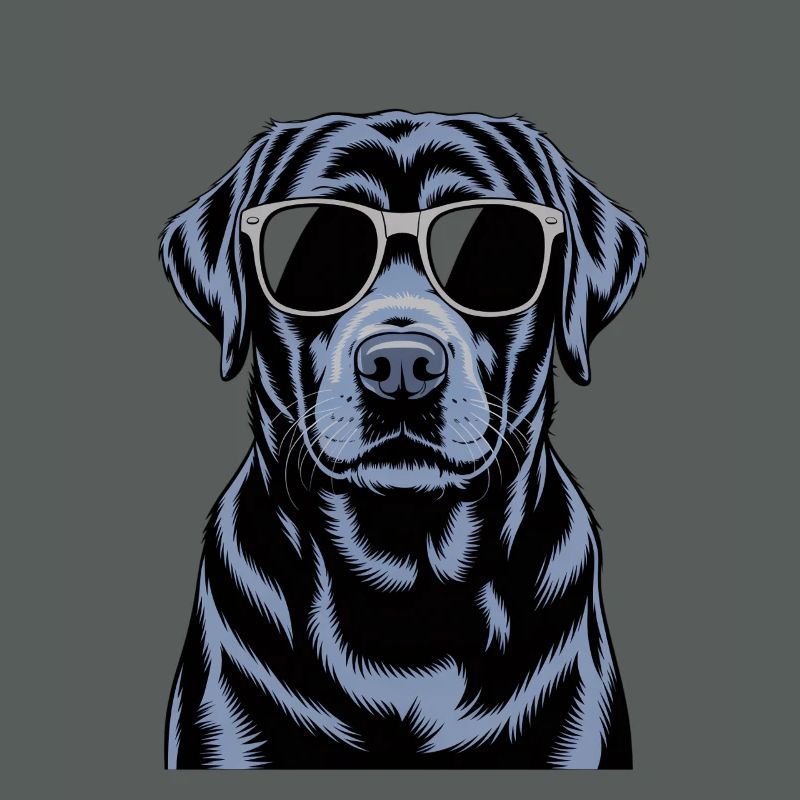 Schwarzer Labrador 