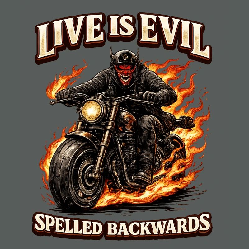 Live Is Evil Spelled Backwards