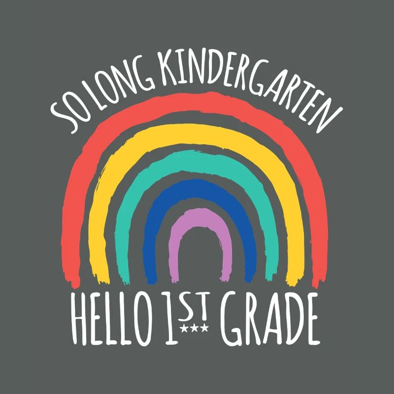 Rainbow Hello 1st Grade Goodbye