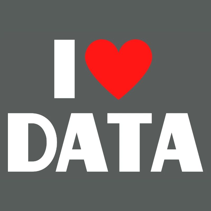 Ich liebe Daten Lustiger Computer Nerd Spruch