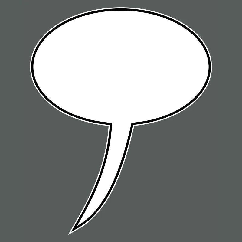 Speech Bubble Design Long
