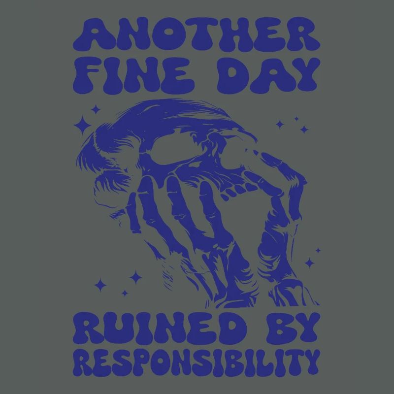 Skeleton Skull Responsibility Halloween