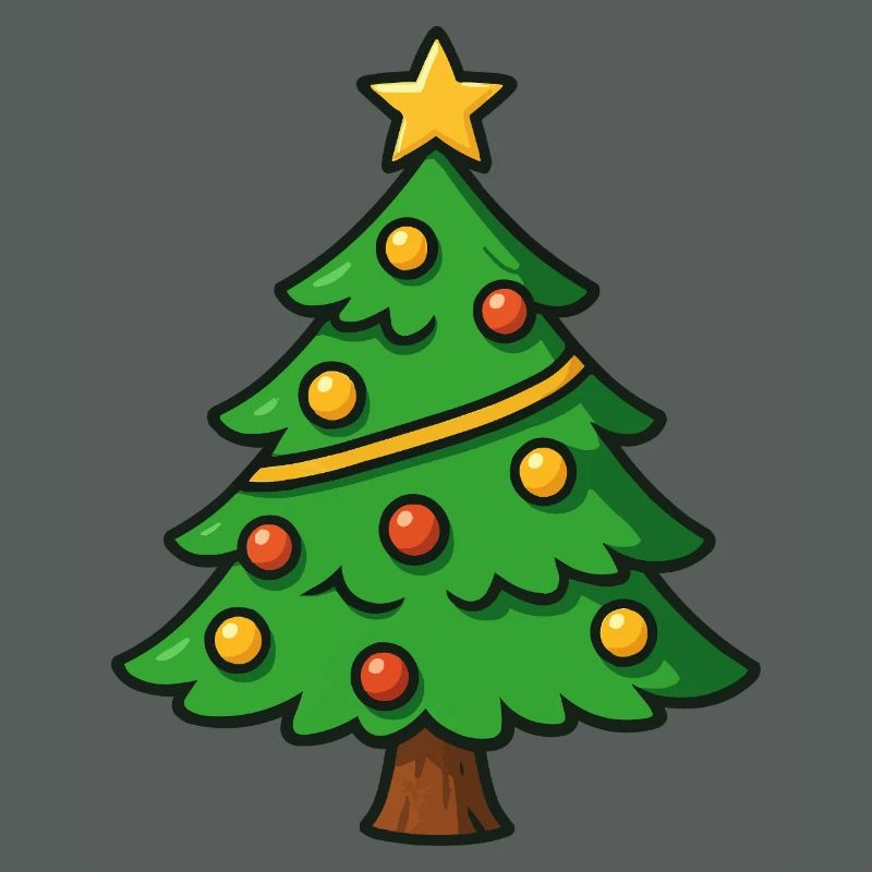 Weihnachtsbaum mit Stern