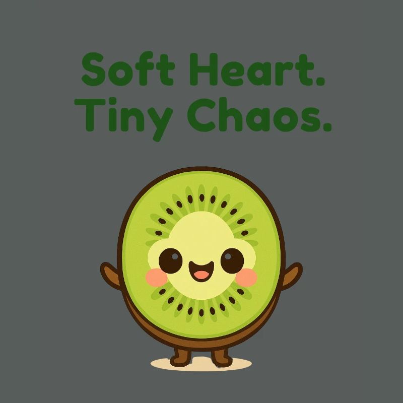 Softe Herz Tiny Chaos Kiwi