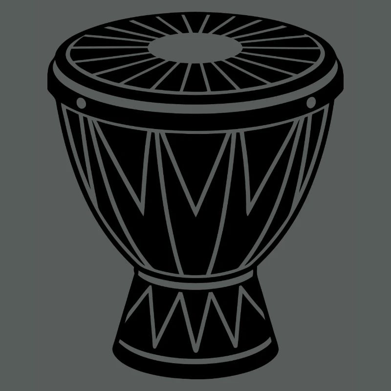 African conga drum