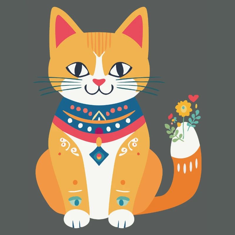mignon chat folklore
