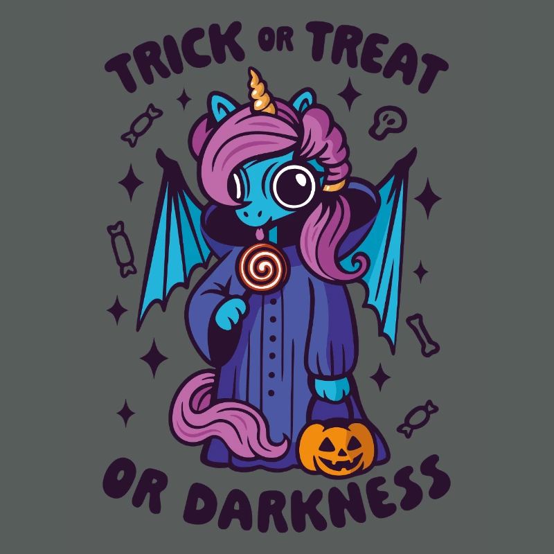 Dark Candy Unicorn - Süßes oder Saures oder Dunkelheit