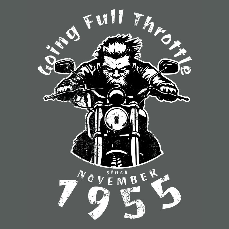 70. Geburtstag Going Full Throttle Since 11/1955