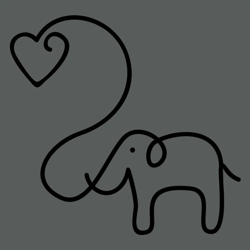 ELEFANT mit Herz