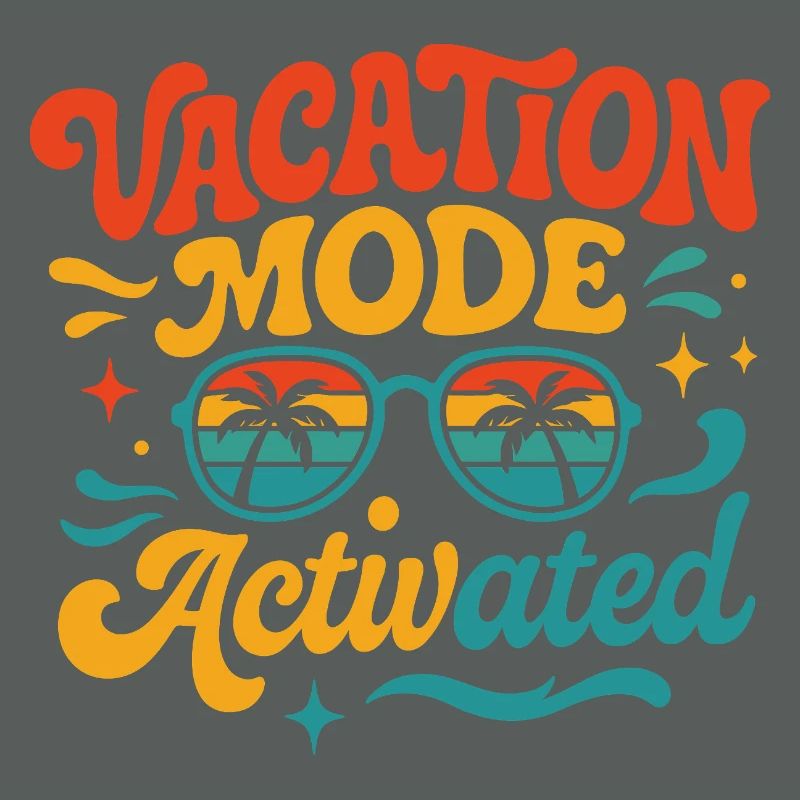 Vacation-Mode-Activated Summer Vibes Beach