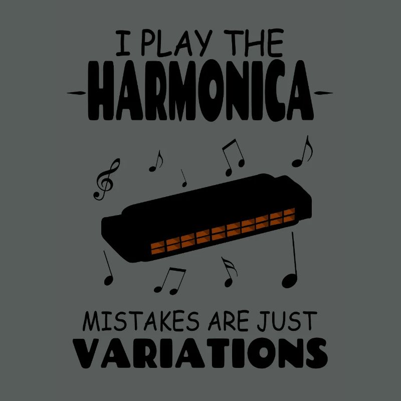 I Play The Harmonica Mistakes Are Just Variations