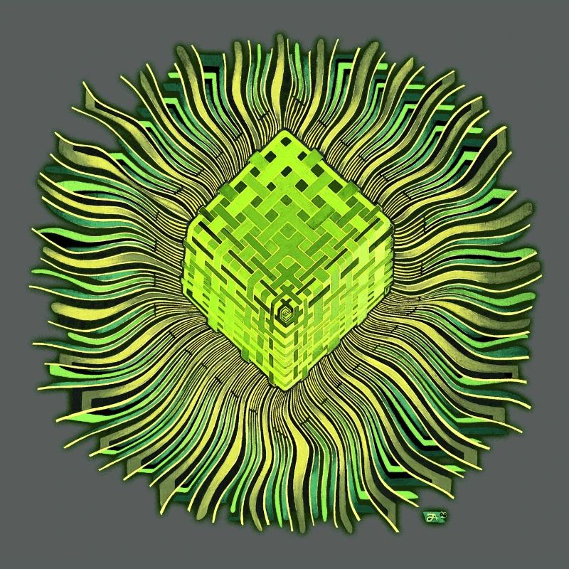 Psychedelic Cube / Cube Psychedelic